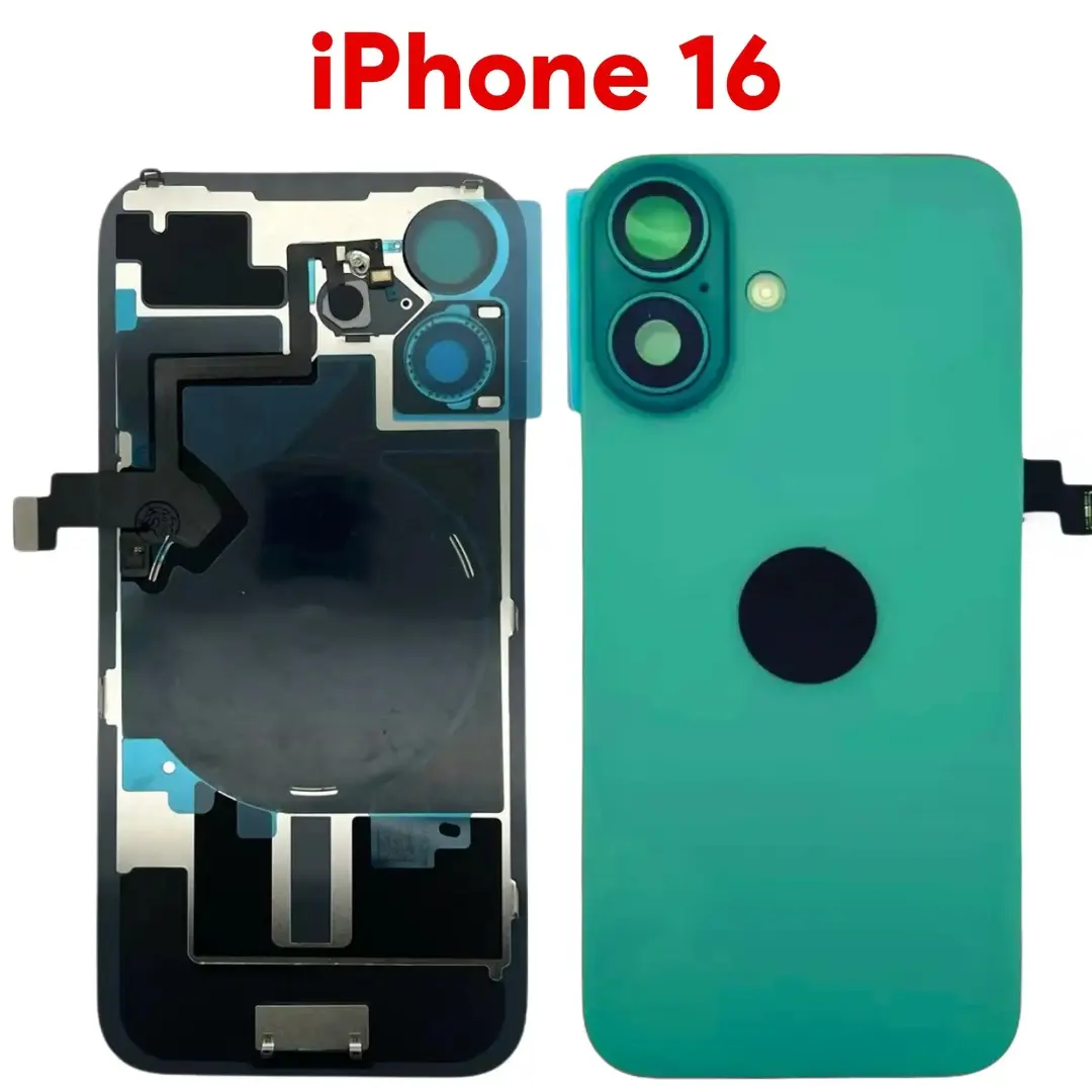 Back Glass iPhone 16 with NFC Green